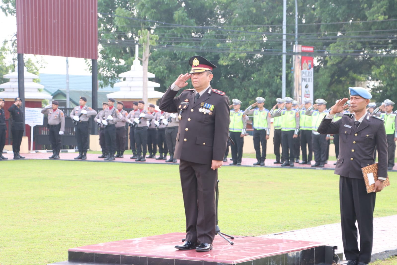 Polres Labuhanbatu Gelar Upacara Peringatan Hari Lahir Pancasila