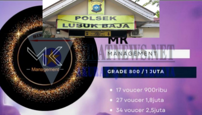 Diduga Kapolsek Lubuk Baja Bungkam Terkait Agency MK Management