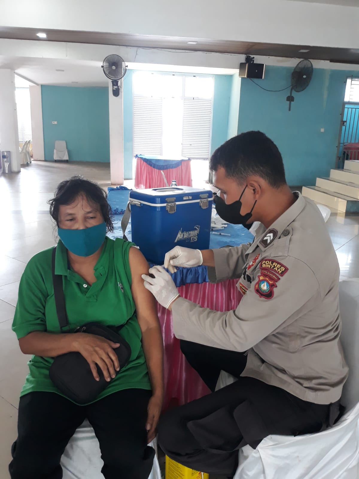 Polres Bintan Kembali Gelar Vaksin