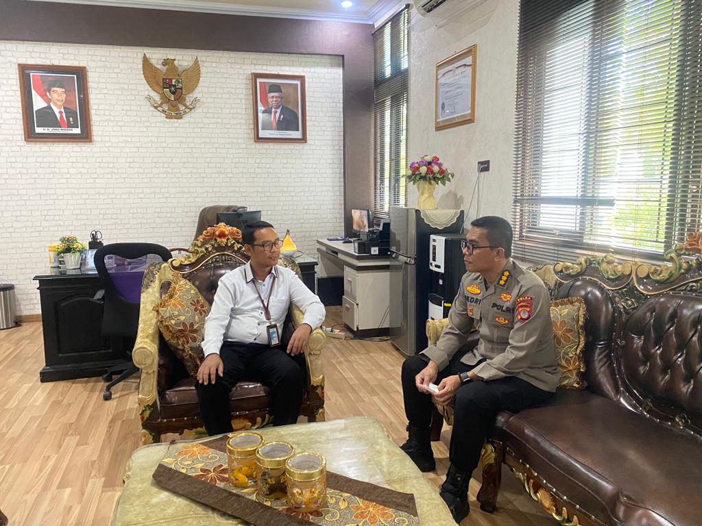 Kabid Keu Polda Gorontalo Tingkatkan Kerja Sama dengan Kantor Perbendaharaan Negara