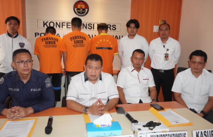 Polda Kepri Ungkap Kasus Judi Online Jaringan Internasional di Kota Batam