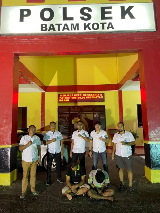 Dua Bandit Pembobol Mobil di KFC Gelael Batam Diringkus Reserse