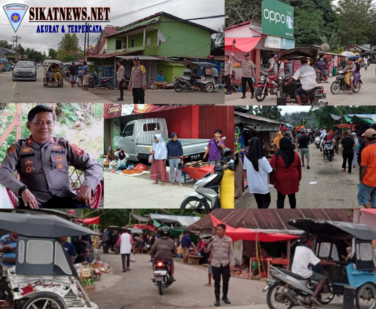 Menindak Lanjuti Perintah Kapolres Atas Terjadinya Kemacetan di Pasar Pulubala