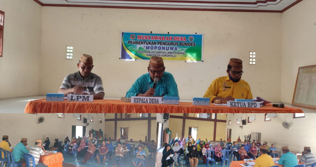 Musdes Desa Pone Kades Saiful Daud Disambut Meriah Oleh Pengurus BUMDes Yang Baru