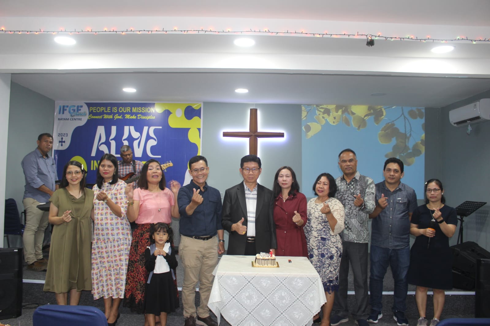Gereja IFGF Batam Center Rayakan Hari Ulang Tahun yang Pertama