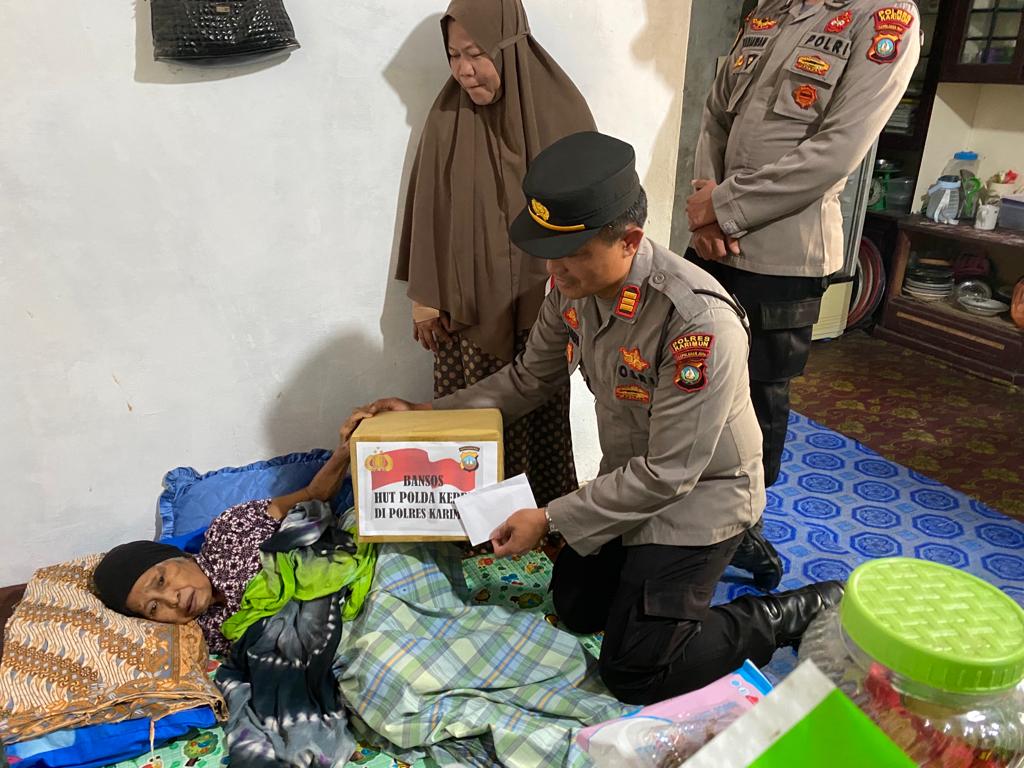 Polsek Kundur Gelar Bakti Sosial dalam Rangka Menyambut HUT Polda Kepri Ke-18