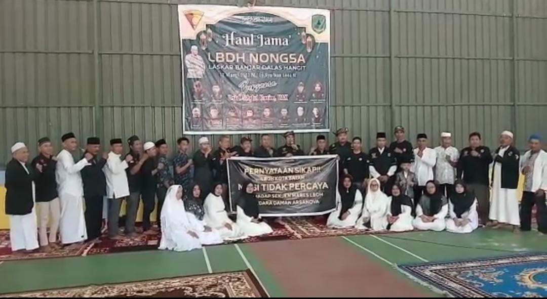 8 Distrik Kota Batam Kembali Melakukan Aksi Pernyataan Sikap Mosi Tidak Percaya Terhadap Sekjend Mabes LBDH