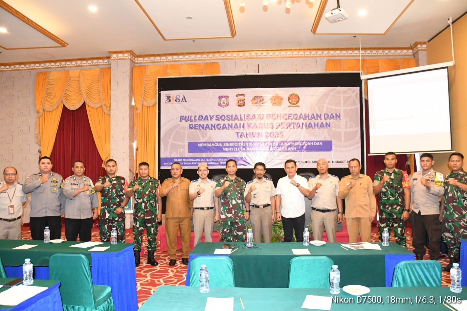 Danrem 133/NW Hadiri Fullday Sosialisasi Pencegahan dan Penanganan Kasus