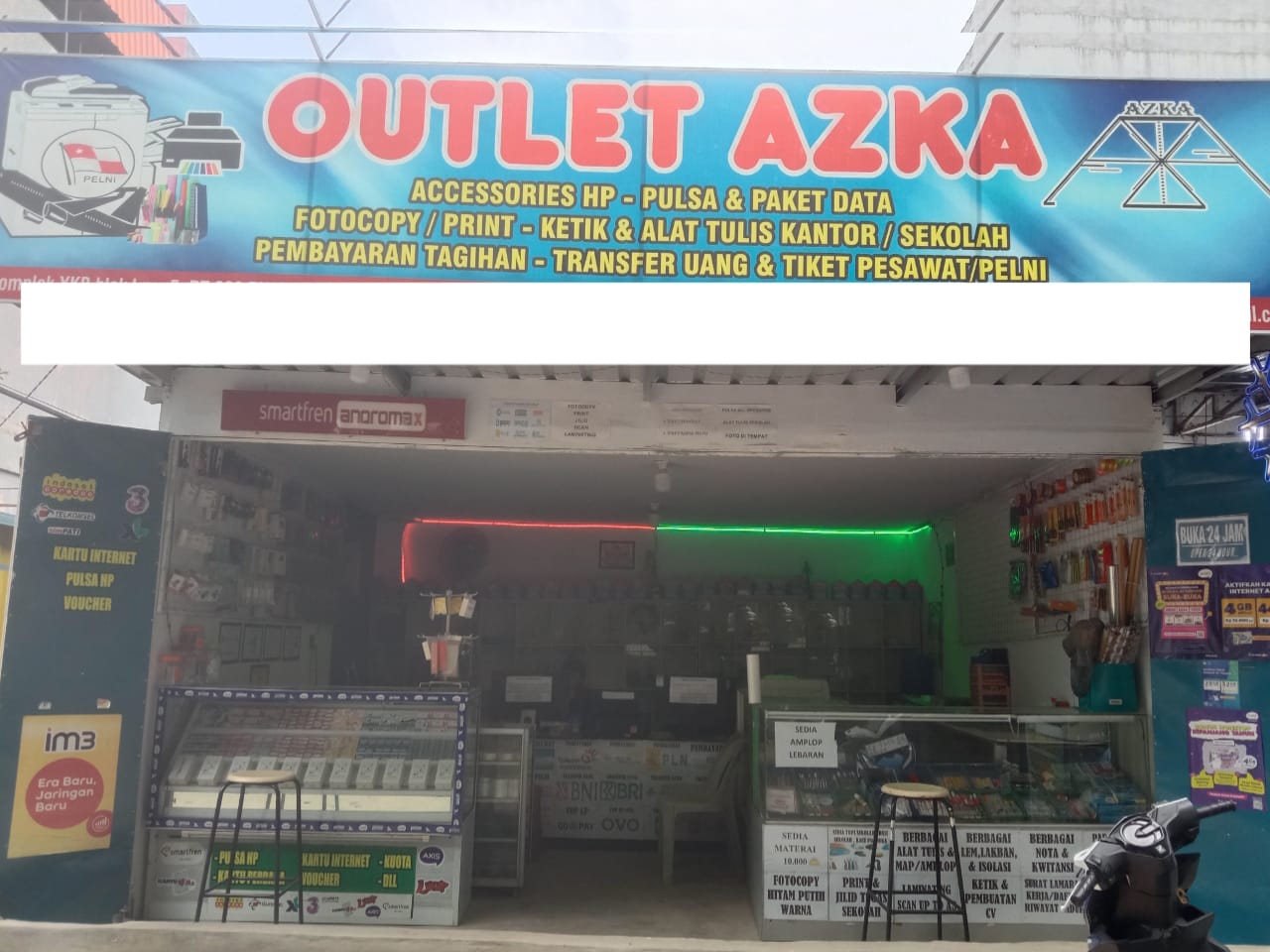 Outlet Azka Diduga Milik Seorang Polisi yang Menyedikan Jual Beli Chip Higgs Domino Island