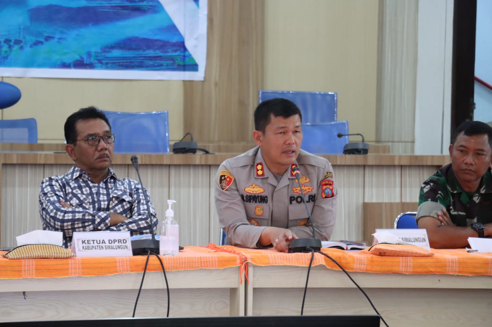 Kapolres Simalungun Paparkan Kesiapan Operasi Ketupat Toba 2023 Saat Hadiri Rakor