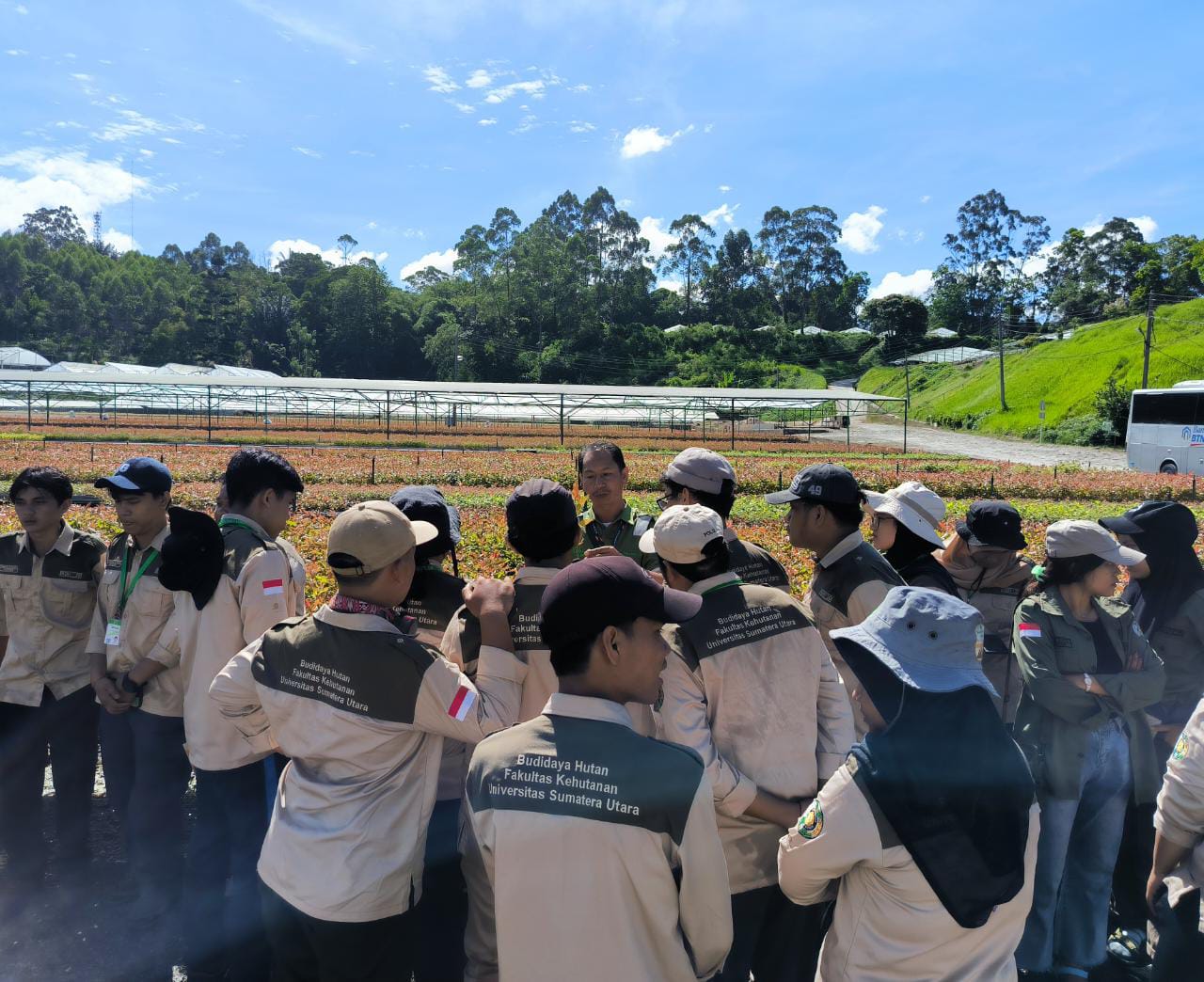 Antusias Mahasiswa Fakultas Kehutanan USU Kunjungi Riset And Development TPL