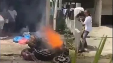 Satu Unit Sepeda Motor Terbakar, Ternyata Penyebabnya Ini
