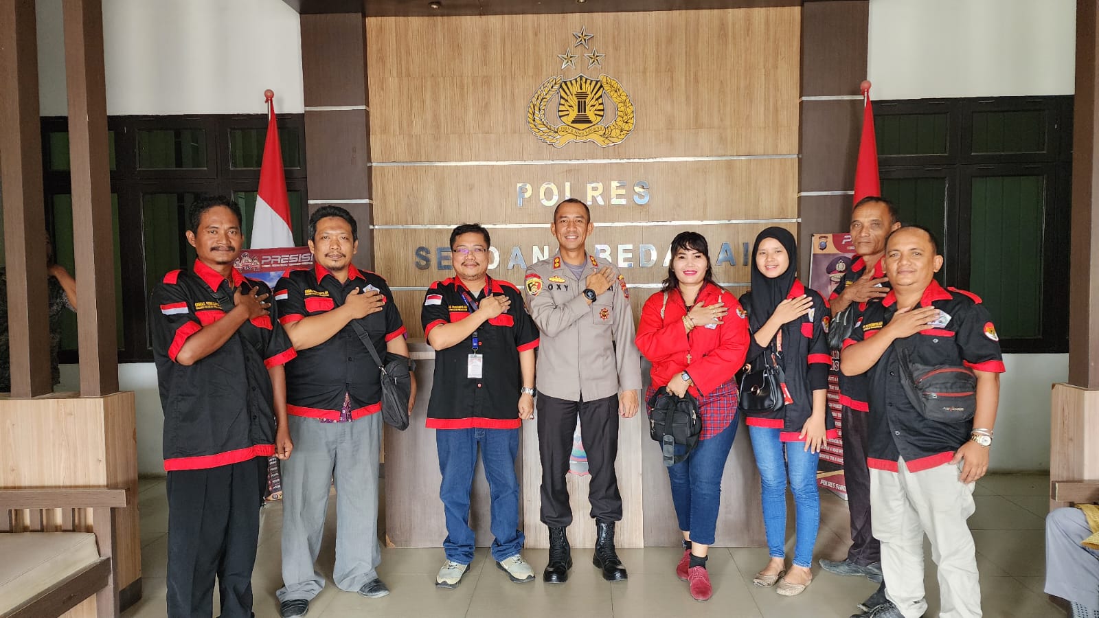 Ormas PPKP Laksanakan Audiensi dengan Kapolres Serdang Bedagai