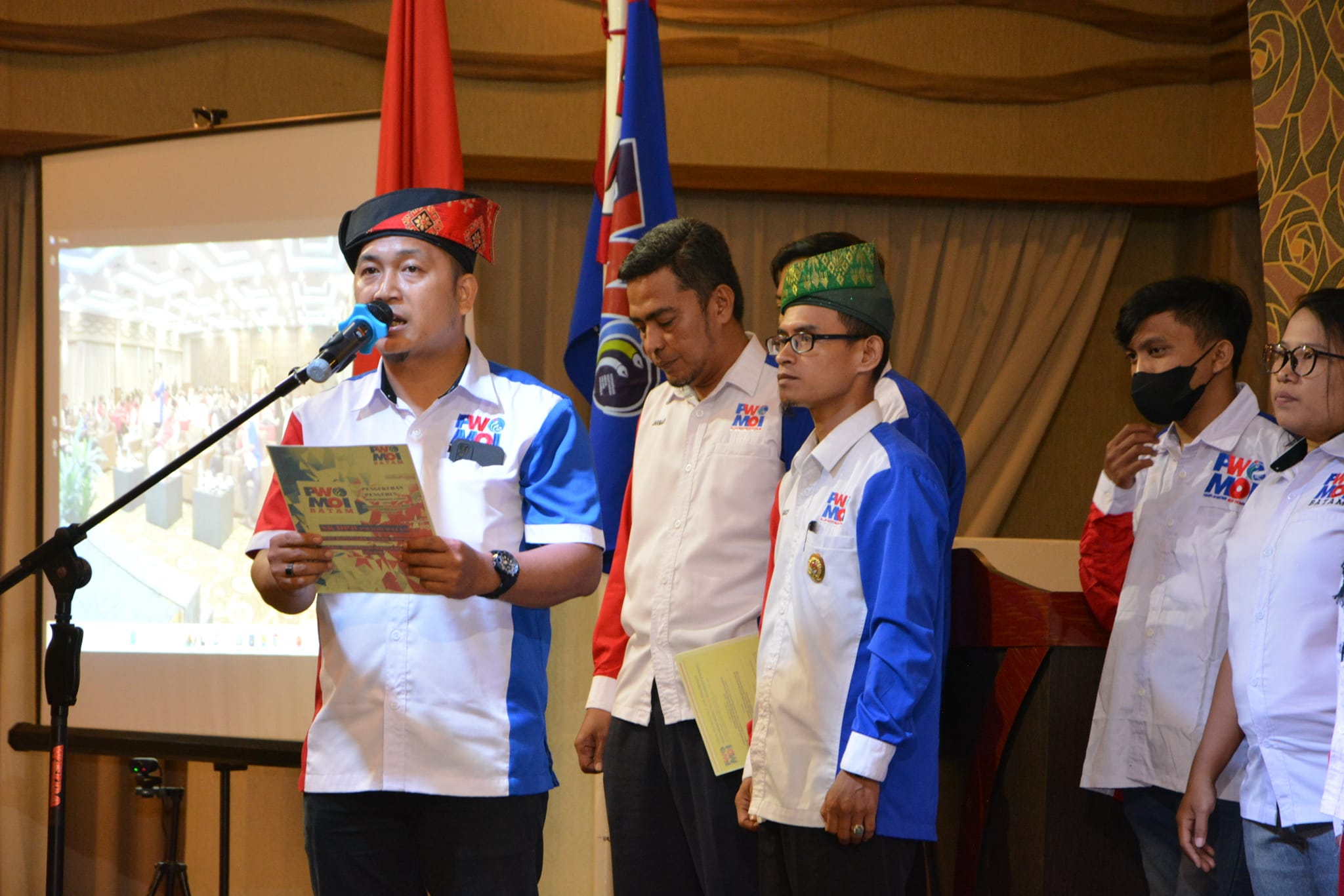 S Lawolo Resmi Pimpin Organisasi DPD PWMOI Batam Untuk 3 Tahun ke Depan