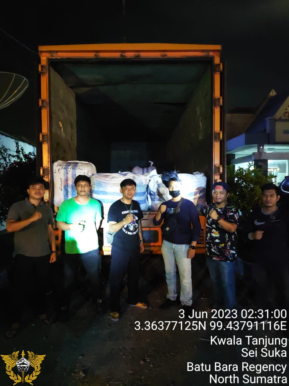 Deninteldam I/ BB Tangkap Mobil Pembawa Paket Muatan Ball Monja