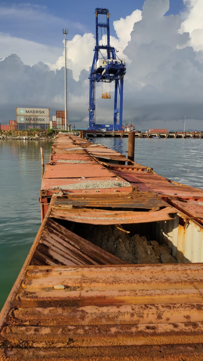Proyek Revitalisasi Pelabuhan Batuampar Senilai Rp82 M Akhirnya Mangkrak