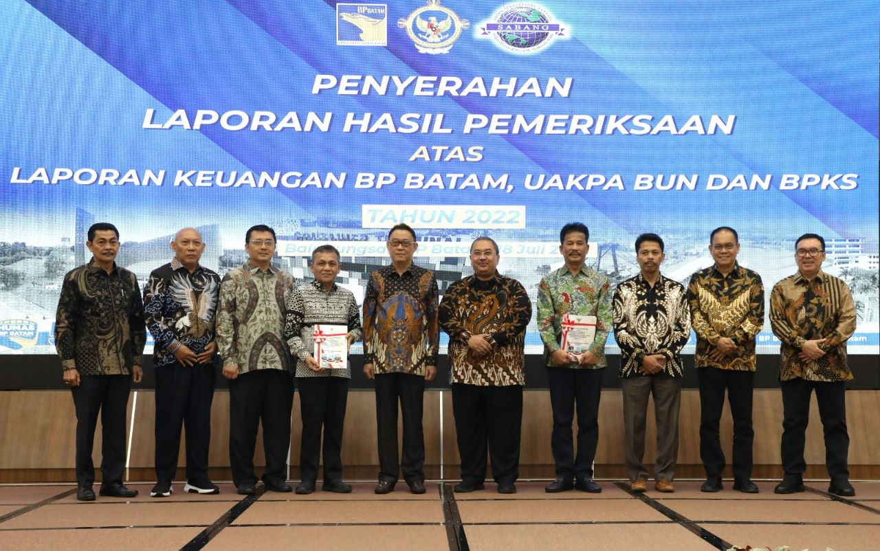 BP Batam Kembali Raih Opini WTP Ke Tujuh Kali Sejak 2017