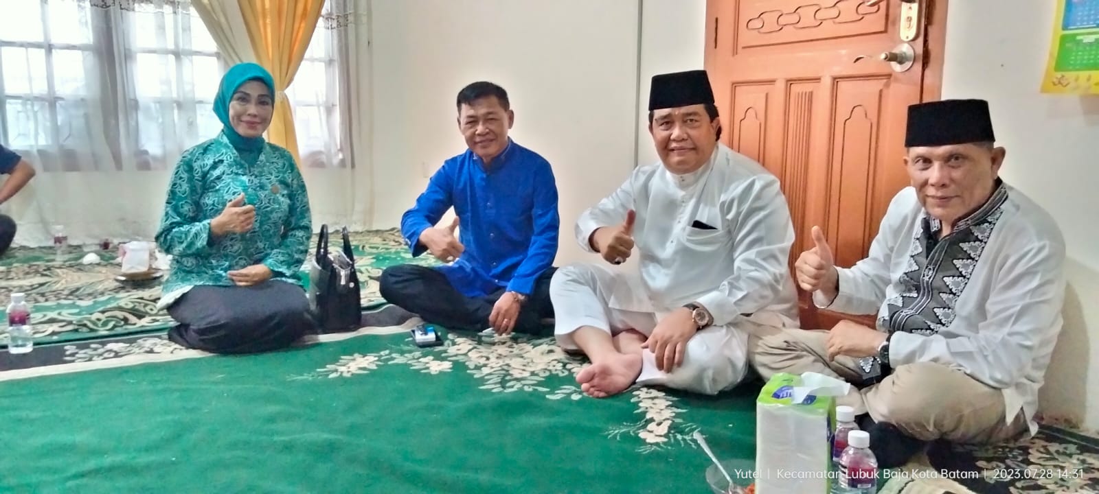 PD PPM Kepri Hadiri Syukuran Suami Istri Berangkat Umroh