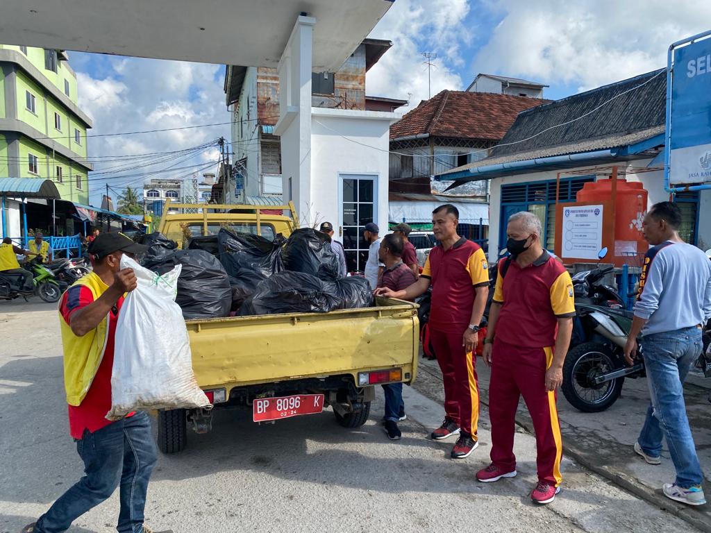 Polsek Kundur Polres Karimun Laksanakan Goro Bersama Instansi Terkait