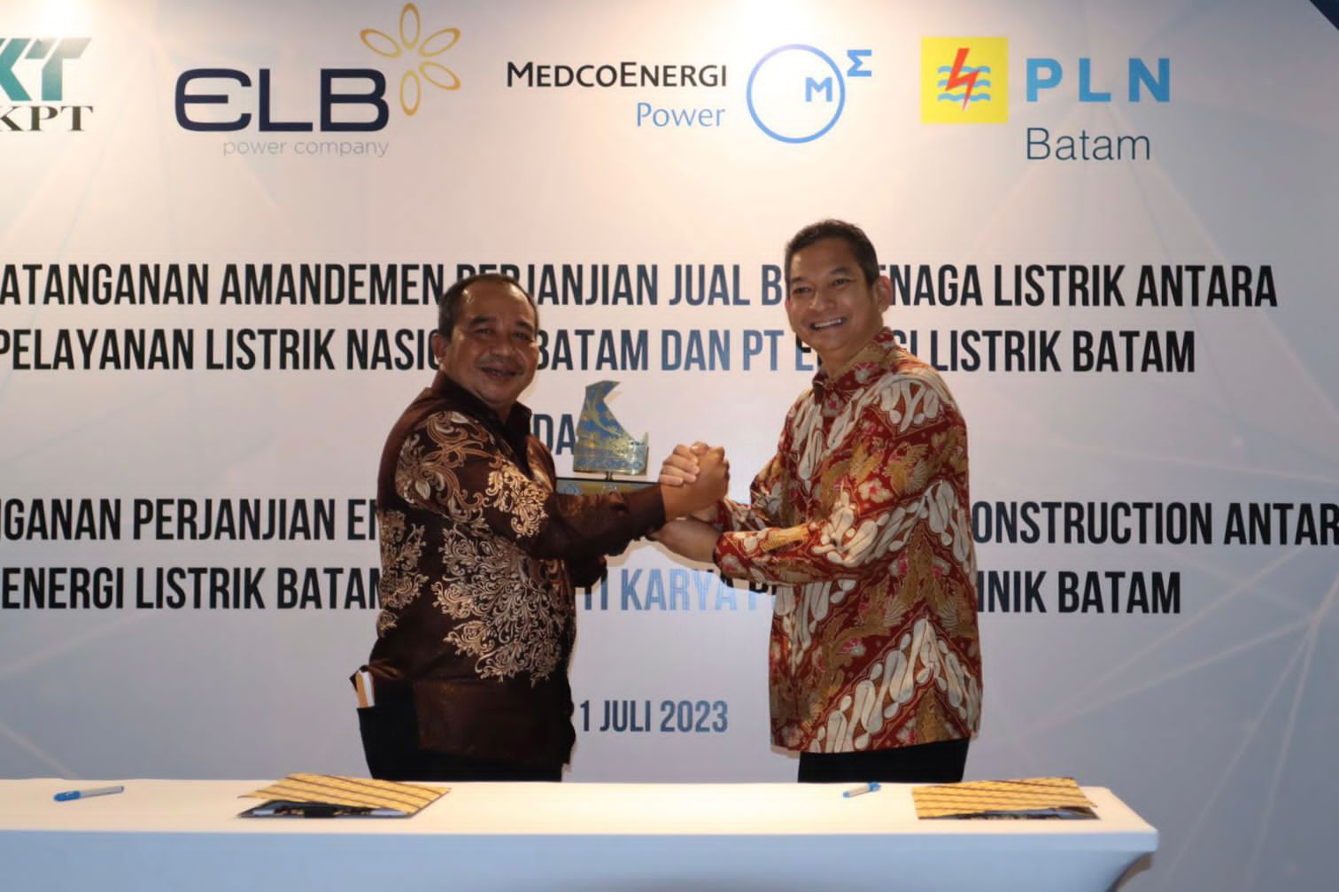 PLN Batam Manfaatkan Gas Buang PLTG Tanjung Ucang Jadi Pembangkit Energi Bersih