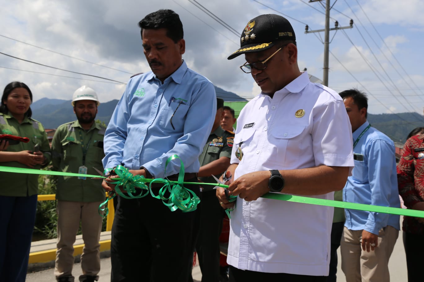 TPL Serah Terima Jembatan Aek Mandosi Kepada Pemerintah