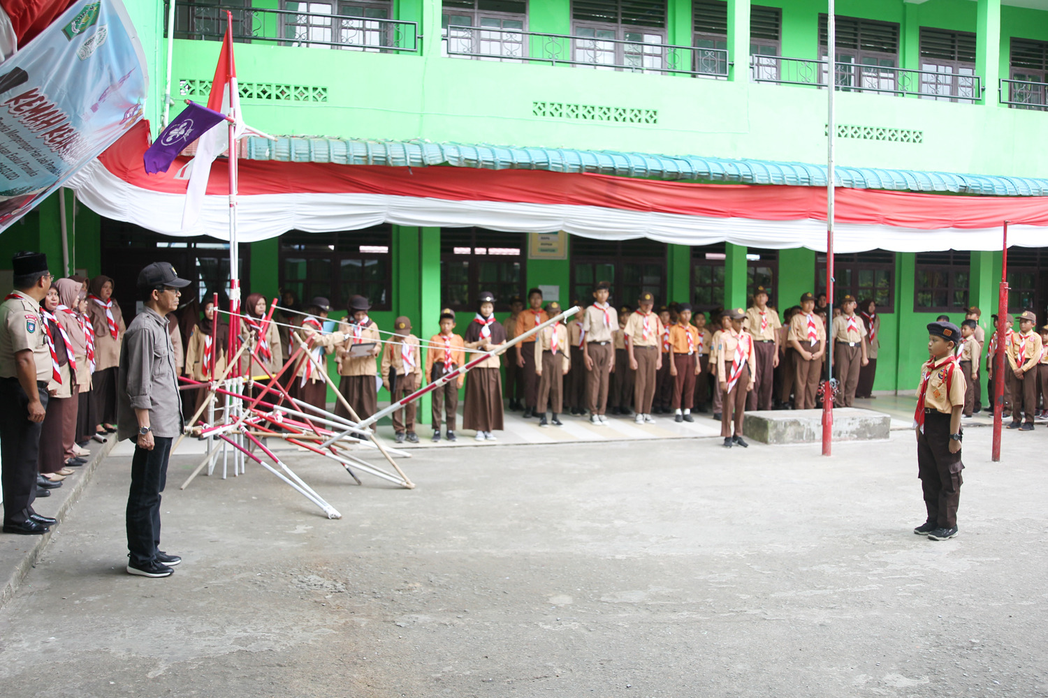 Hadir Dalam Kegiatan Pramuka, Amsakar: Jadikan Isi Tri Satya dan Dasa Dharma Pramuka Sebagai Pedoman Hidup