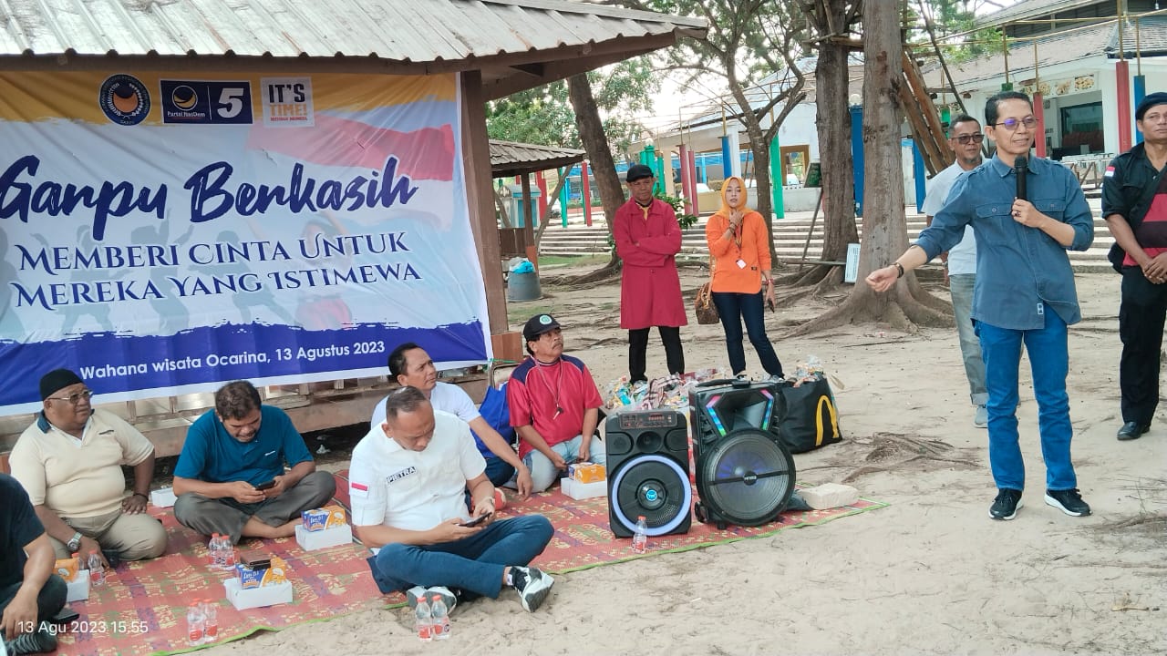 Pesan Amsakar Achmad Saat Hadir di Acara GARPU Berkasih dengan Keluarga Disabilitas