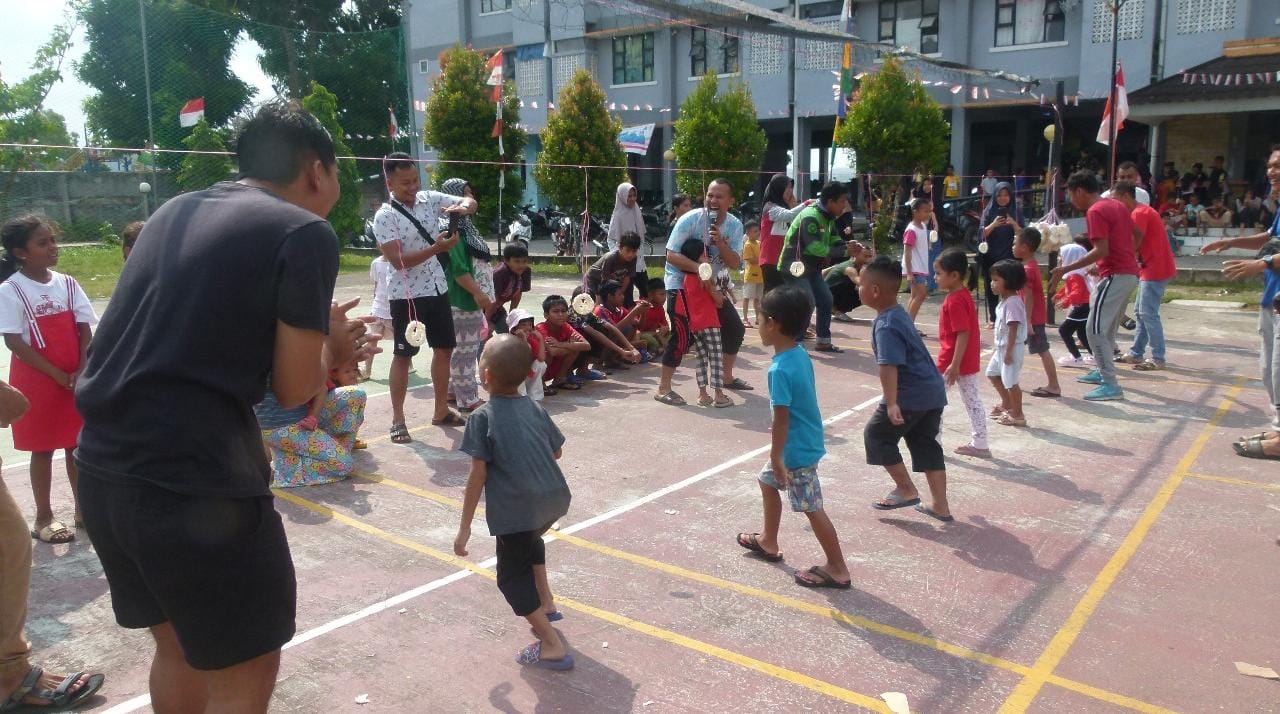 Rusunawa Pemko Tembesi Sambut HUT RI ke 78 dengan Berbagai Lomba