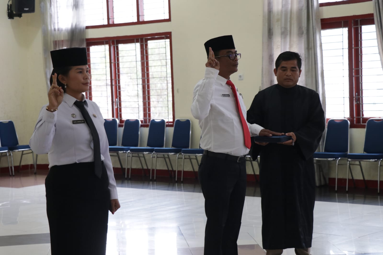 Pemerintah Kabupaten Toba Lantik Dua Pejabat Administrator