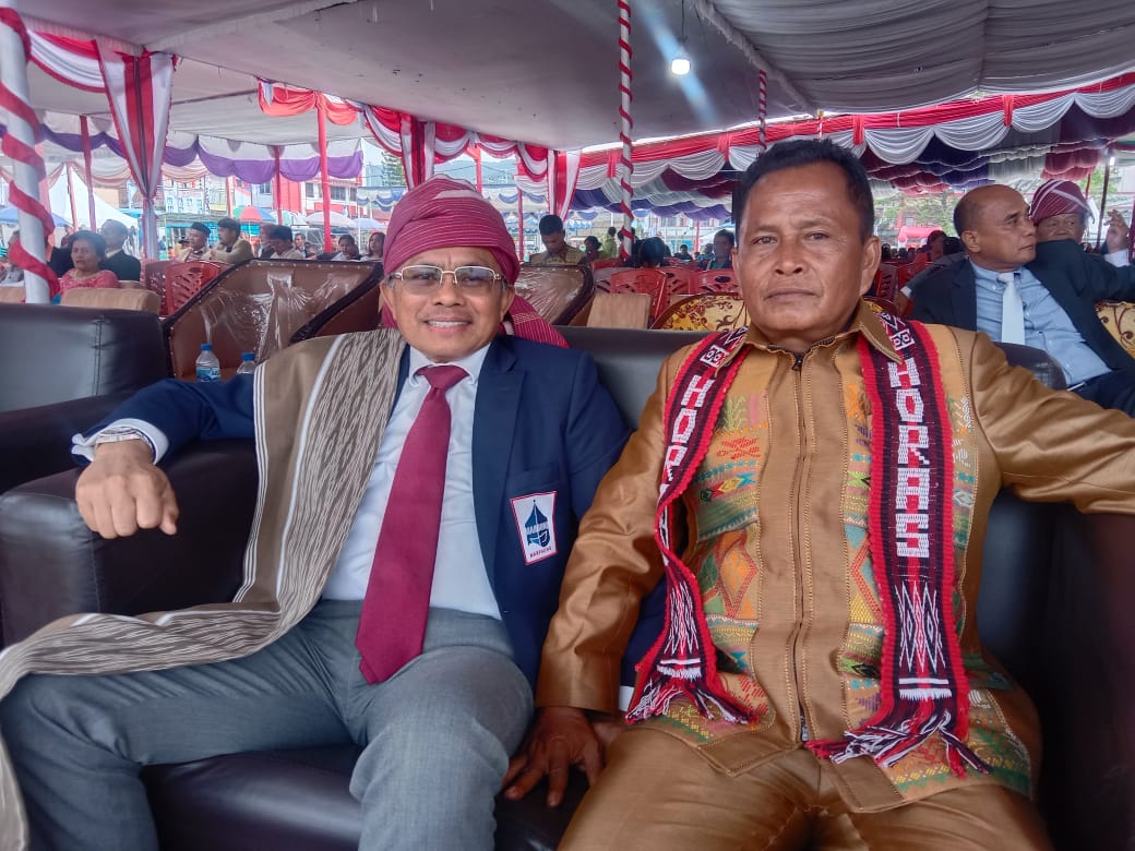 Bupati Toba Hadiri Acara Pesta Jubileum 50 Tahun Monumen Pusaka ni Raja Sonak Malela