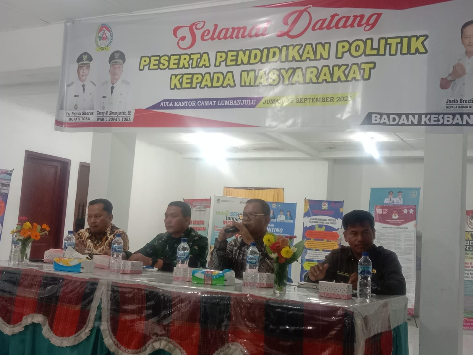 Jelang Pilkdes dan Pemilu, Pemkab Toba Gelar Pendidikan Politik Bagi Masyarakat