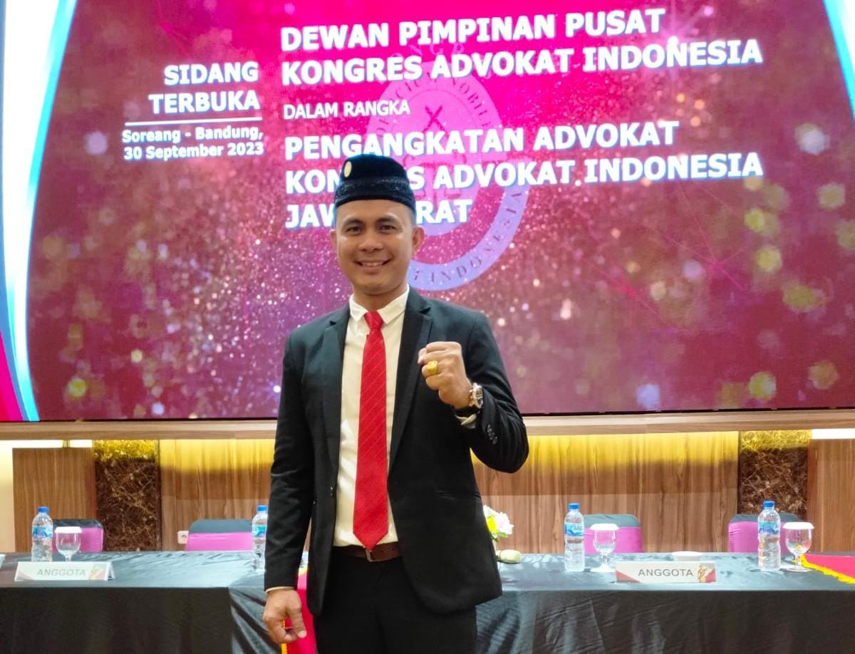 DPP KAI Secara Resmi Angkat Saferiyusu Hulu Jadi Advokat 