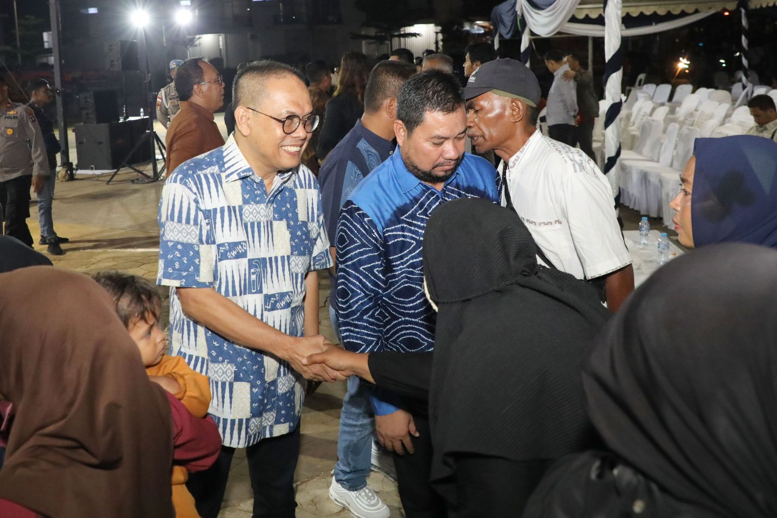 Warga Rempang Kota Batam Hadiri Kenduri Akbar Masyarakat Rempang Baru