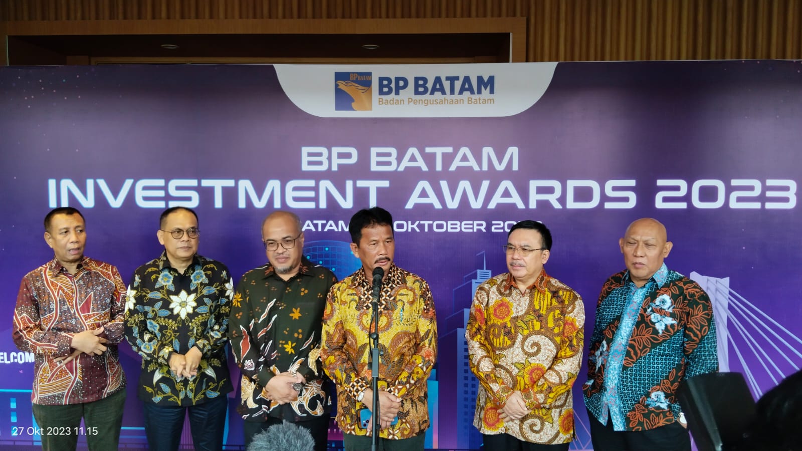 Investment Award 2023, Apresiasi BP Batam Kepada Tokoh dan Pelaku Usaha