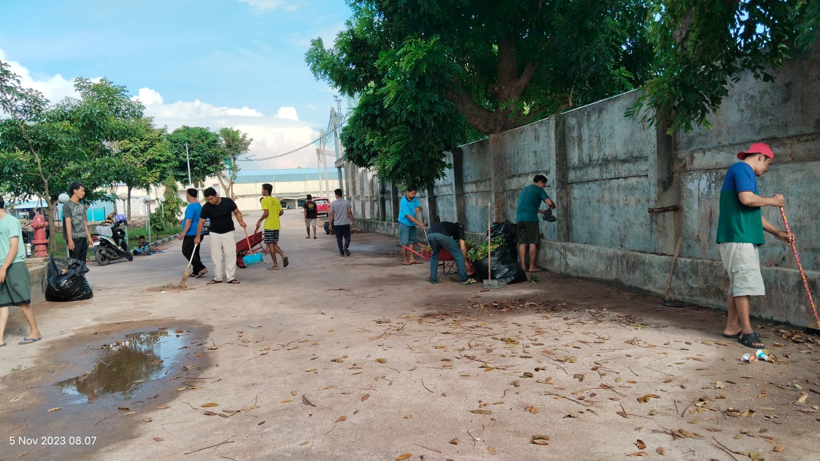 Rusunawa Pemko Tembesi Gelar Kegiatan Goro