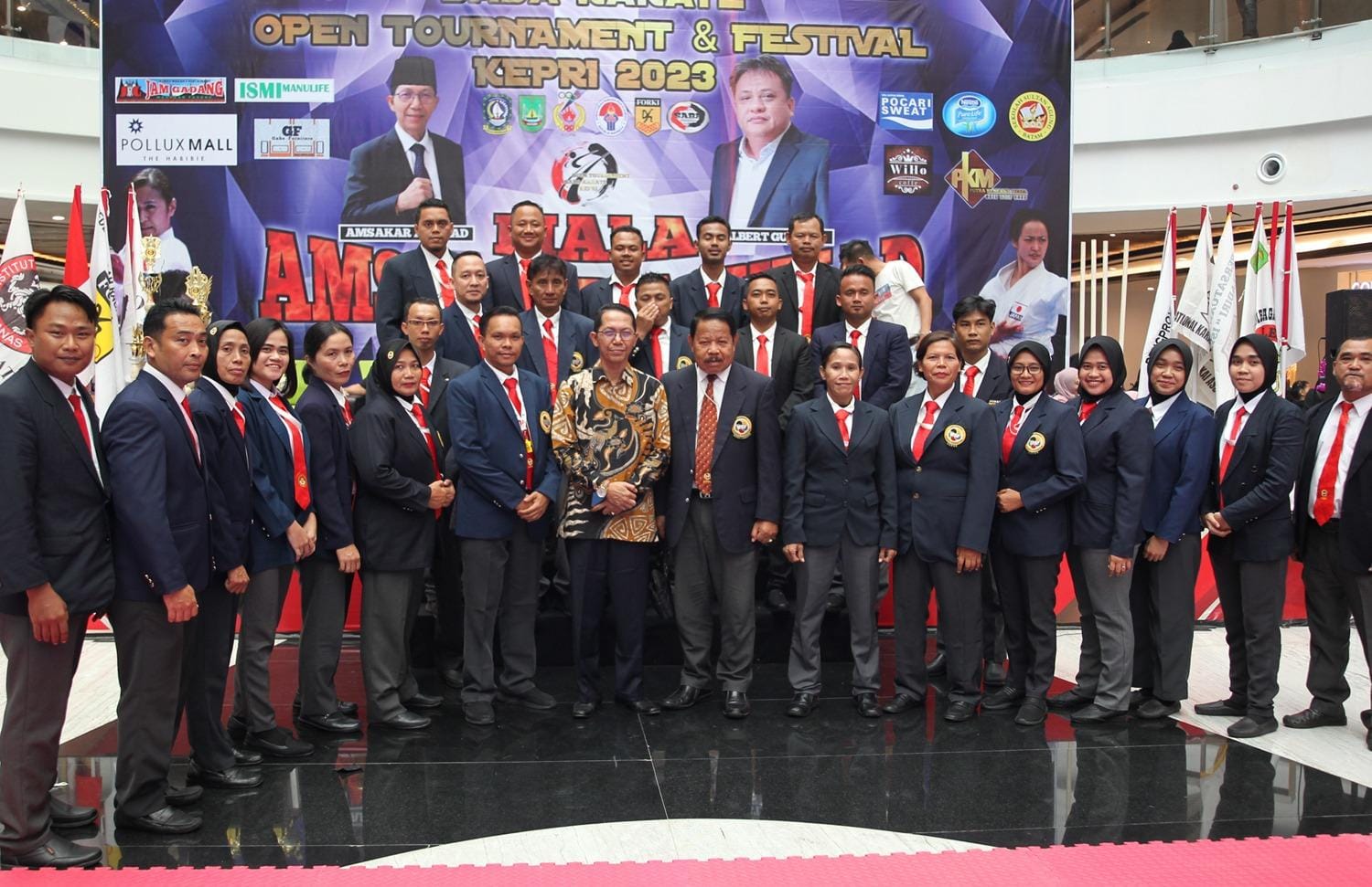 Resmi Ditutup Saba Karate, Open Tournament dan Festival Kepri 2023 Piala Amsakar Achmad