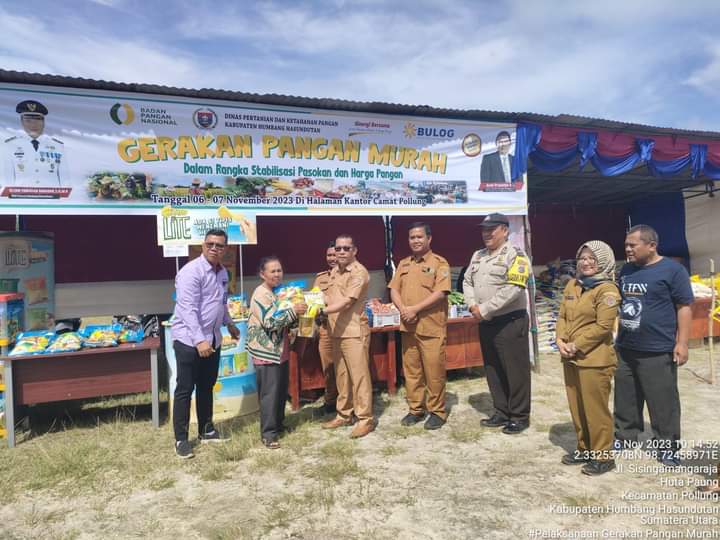 Gerakan Pangan Murah di Kabupaten Humbang Hasundutan