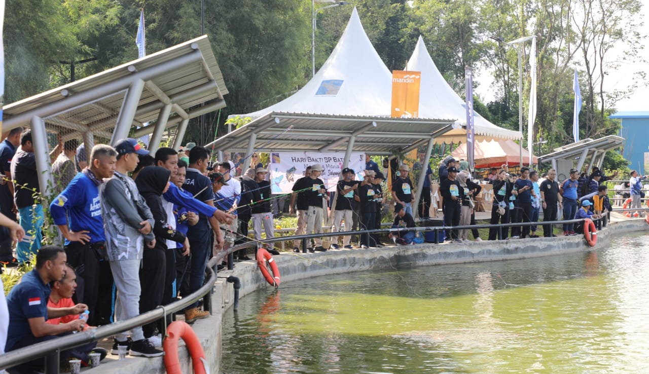 Promosi Wisata dengan Mancing Mania di Kebun Edukasi Taman Rusa Batam