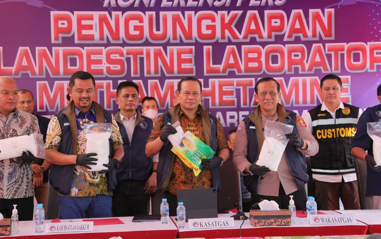 Satgas Polri Tangkap 7.566 Tersangka Kasus Narkoba 