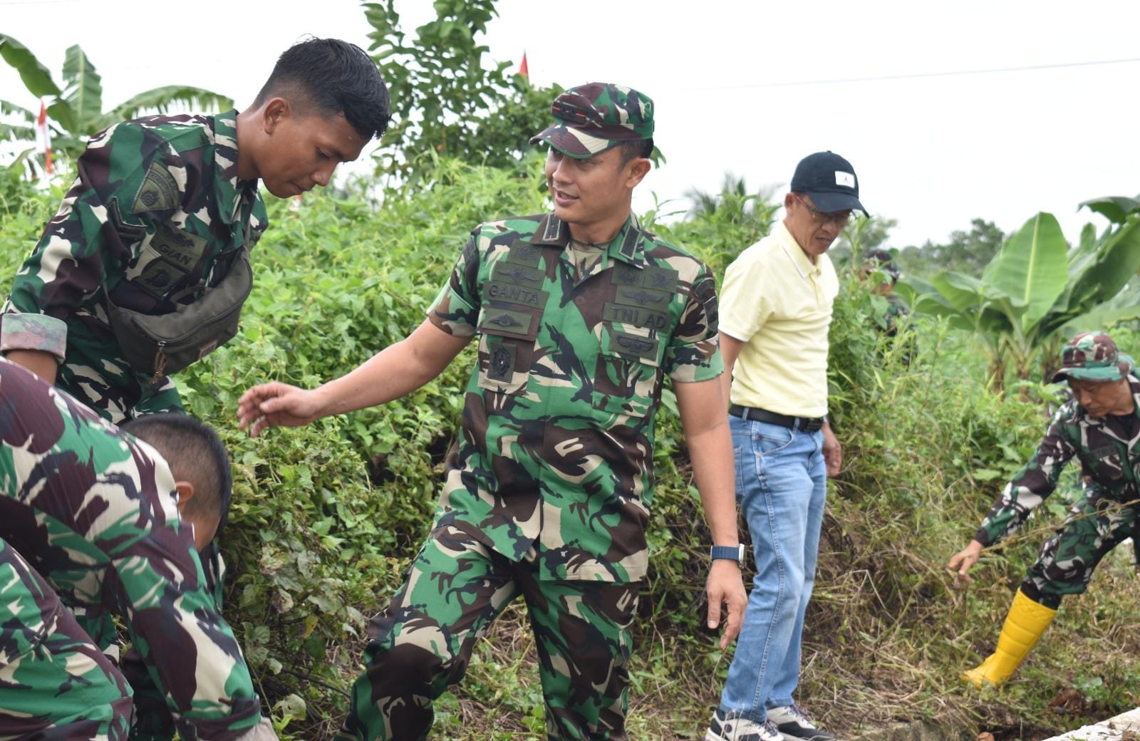 Sinergitas TNI dengan Pemda, Kodim 0315/Tanjungpinang Gelar Karya Bakti Sosial Antisipasi Banjir dan Wabah Penyakit