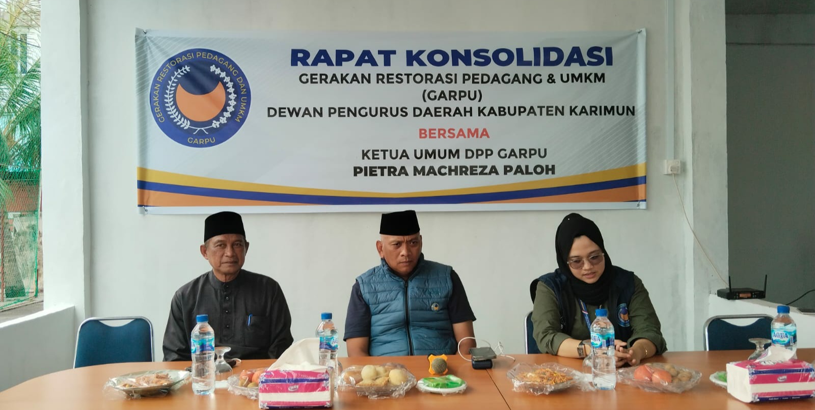 Pietra Paloh Paparkan 3 Progam Utama Saat Rapat Konsolidasi GARPU di Kabupaten Karimun