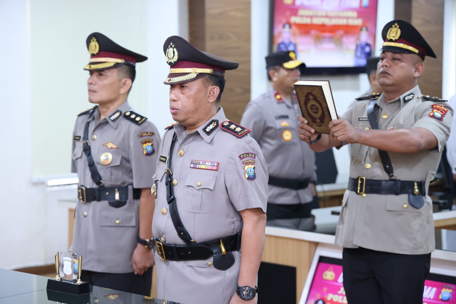 Kapolda Kepri Pimpin Sertijab AKBP Syahrial dan AKBP Heryana