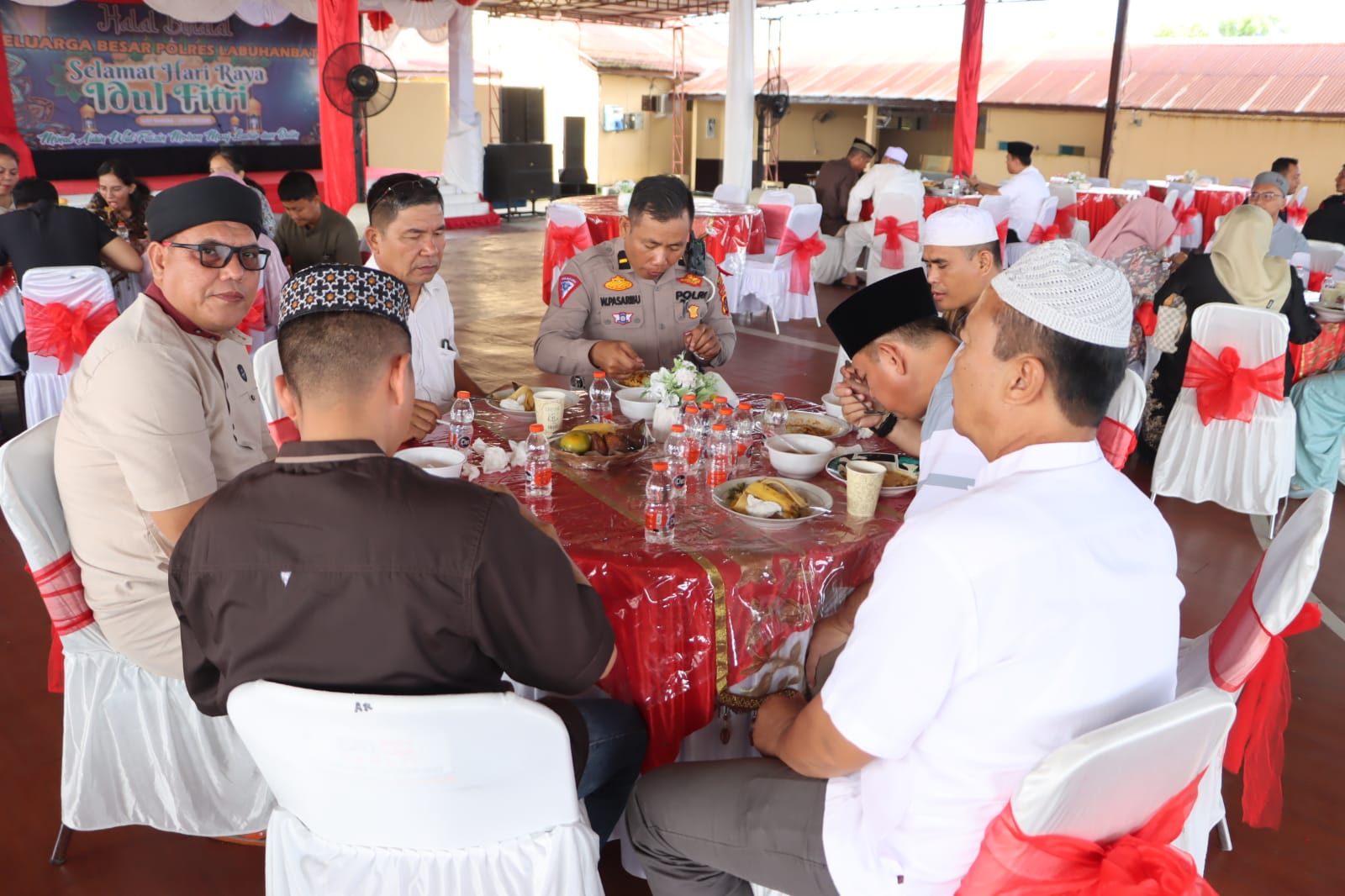 Keluarga Besar Polres Labuhanbatu Halal Bihalal Penuh Kebahagiaan