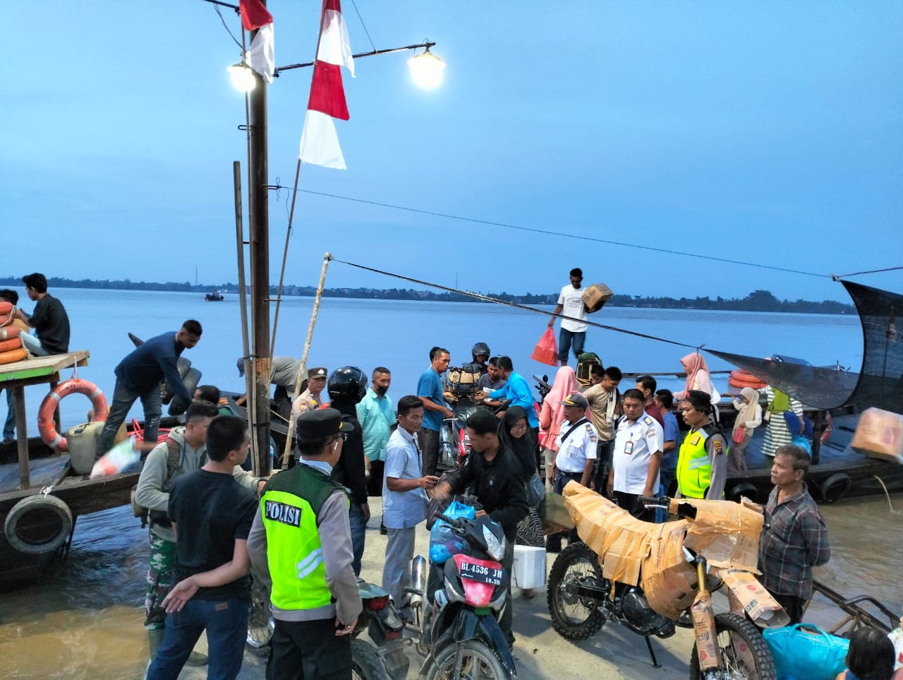 Polres Labuhanbatu Cek Boat Penyeberangan