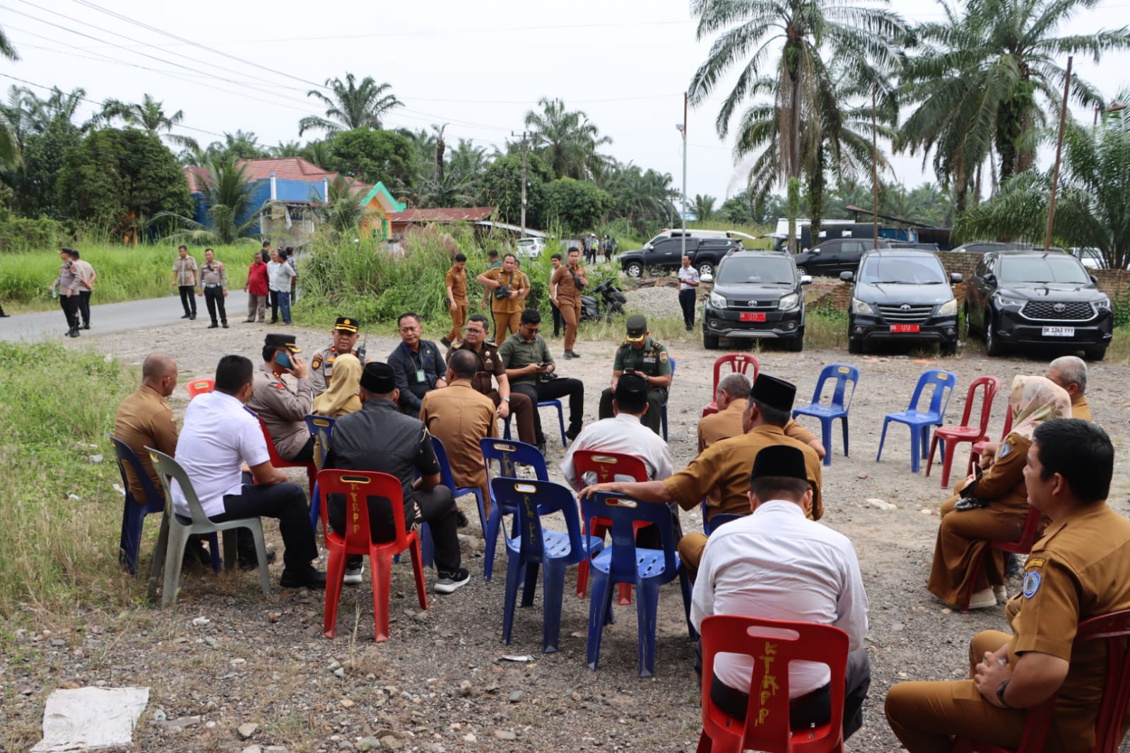 Kapolres Labuhanbatu Bersama Forkopimda Tinjau Beroperasi Kembali PKS PT. PPSP Pulo Padang