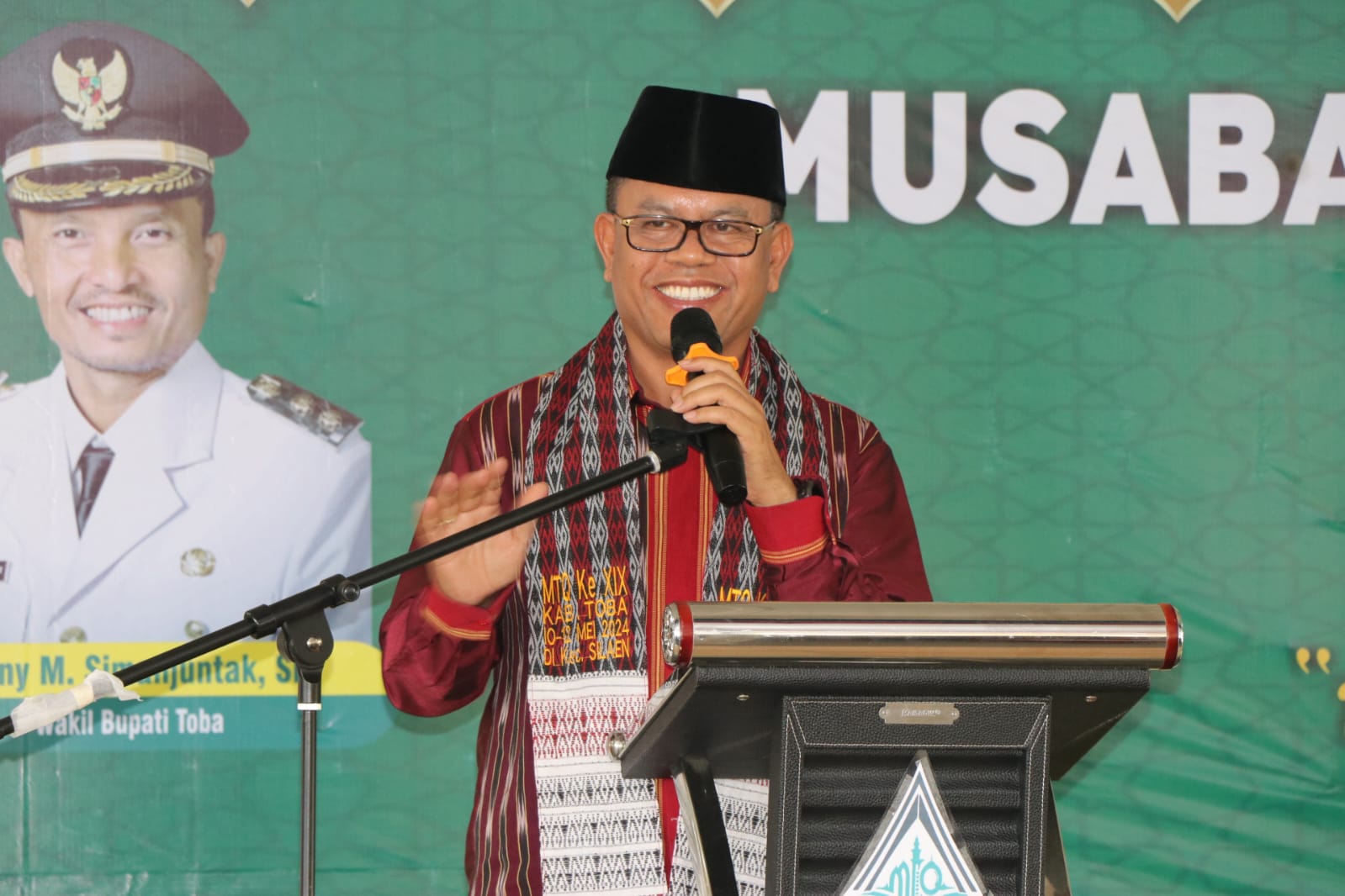 Pesan Bupati Toba Saat Buka MTQ XIX