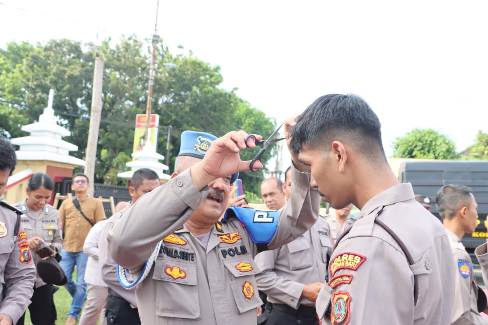 Propam Polda Sumut Laksanakan Gaktibplin di Polres Labuhanbatu