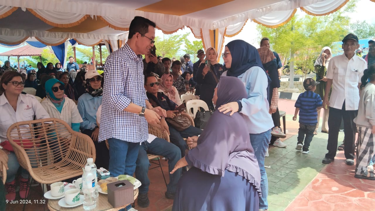 Amsakar Achmad di Belakangpadang Mengajak Relawan Utamakan Persatuan dan Kekompakkan