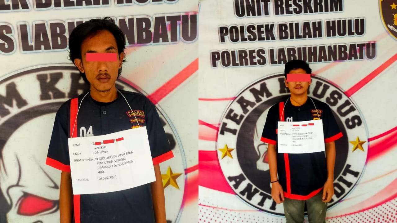 Polsek Bilah Hulu Ringkus Penadah HP Hasil Curian, Buru Pelaku Pencurian
