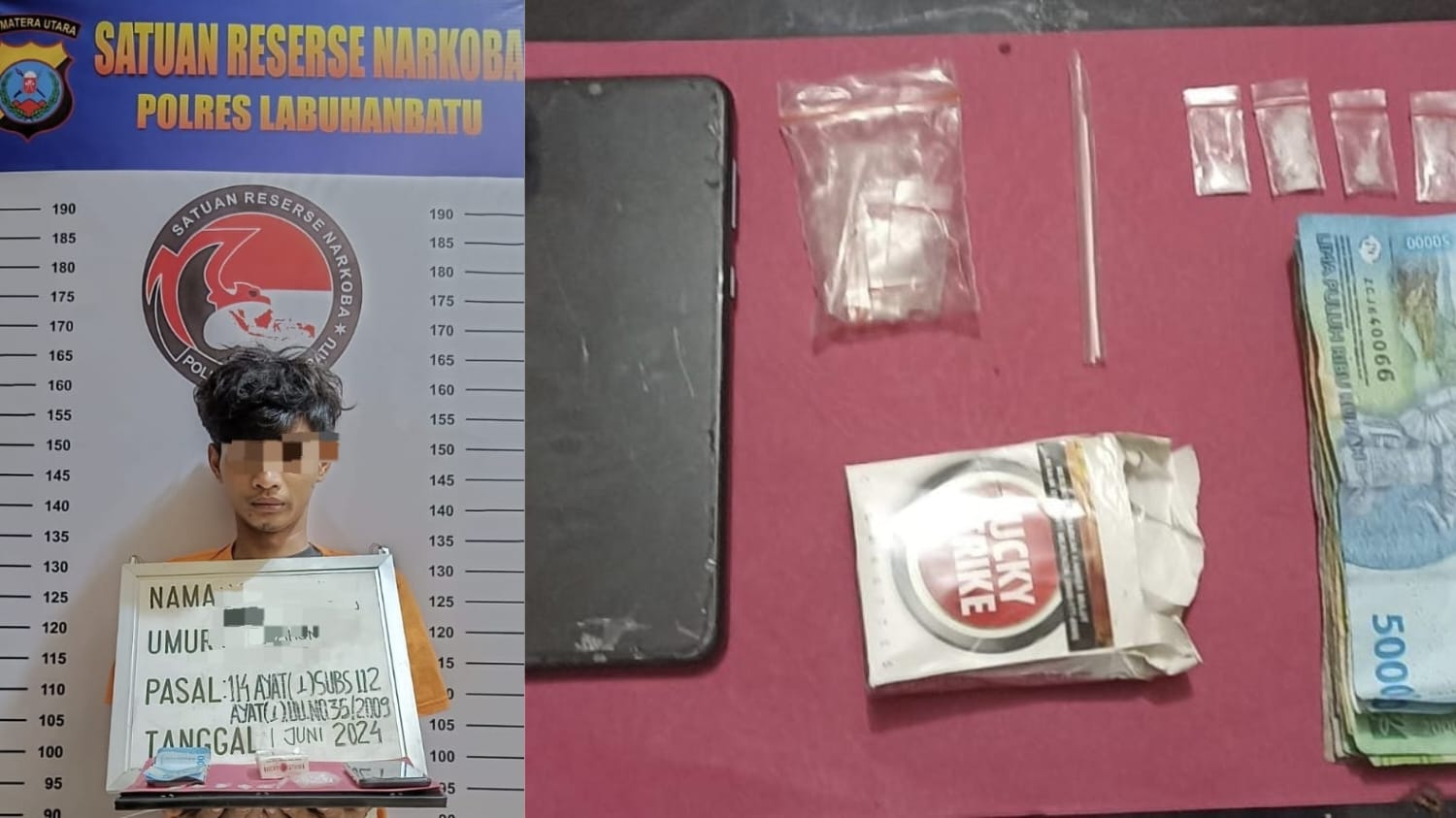 Satres Narkoba Polres Labuhanbatu Tangkap Persekongkolan Penjual Sabu